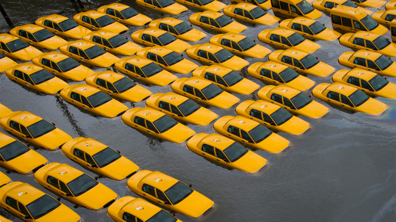 Illustration for article titled Hurricane Sandy: The Craziest Before and After Shots